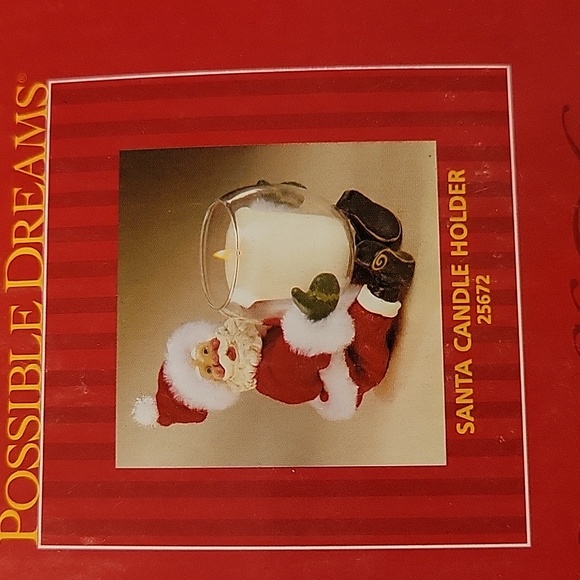 Vintage Possible Dreams Santa candle holder from 2001...collectible - Picture 6 of 7